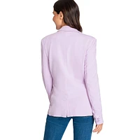 Pastel Passion Jersey-Knit Blazer