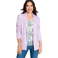 Pastel Passion Jersey-Knit Blazer