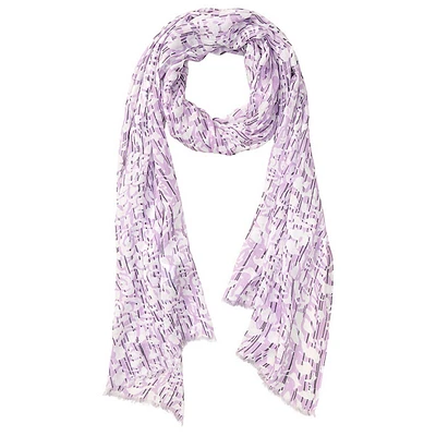 Pastel Passion Abstract-Print Scarf