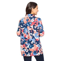 Cotton-Viscose Floral Shirt
