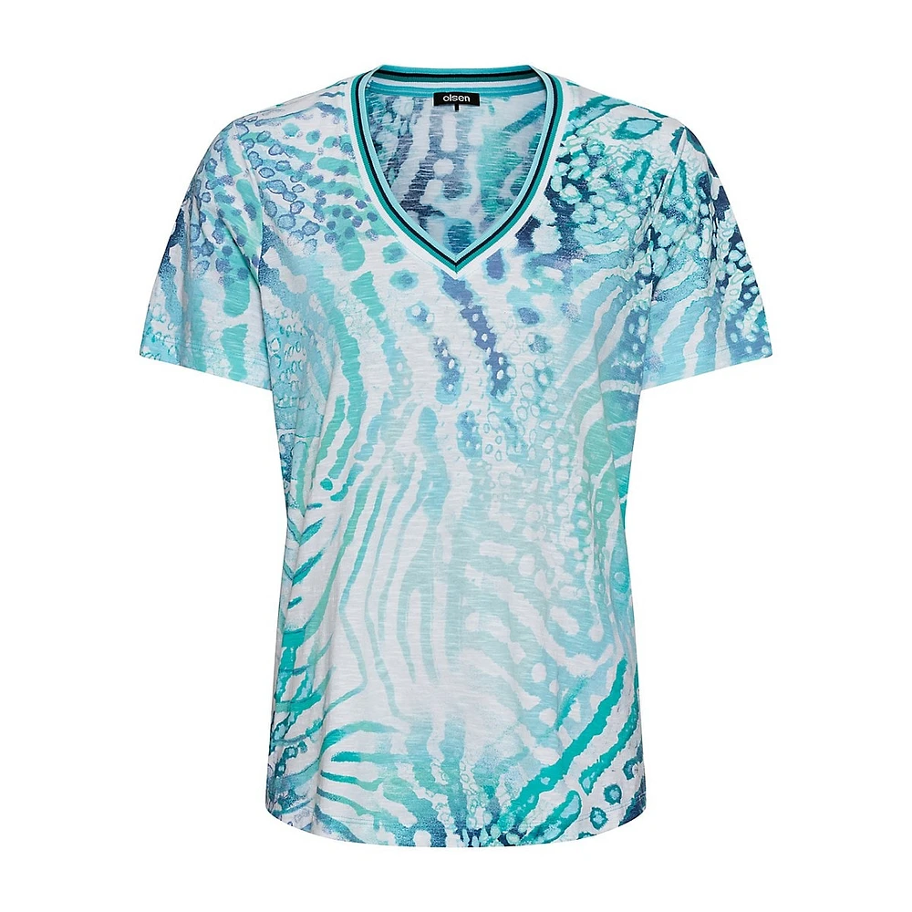 Water-Print T-Shirt