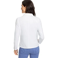 Eva-Fit Cotton & Linen Mixed-Media Jacket