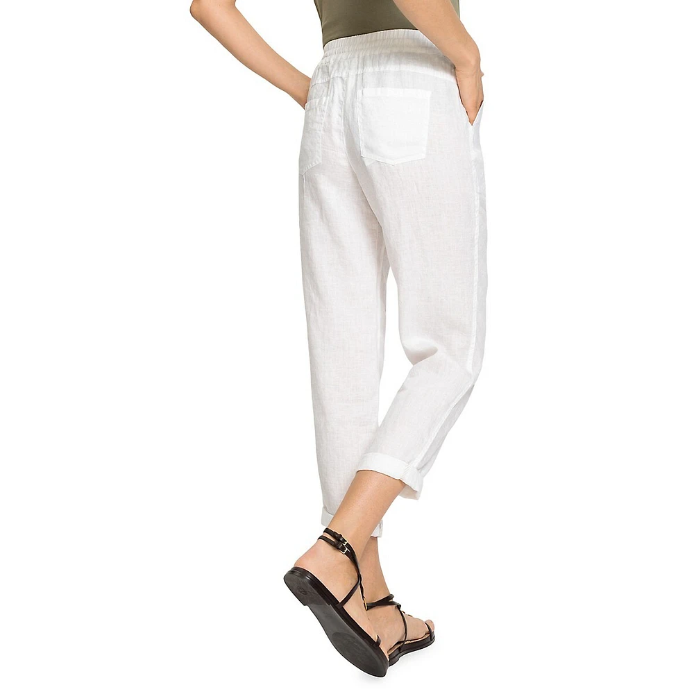 Lisa Fit Straight-Leg Drawstring Pants