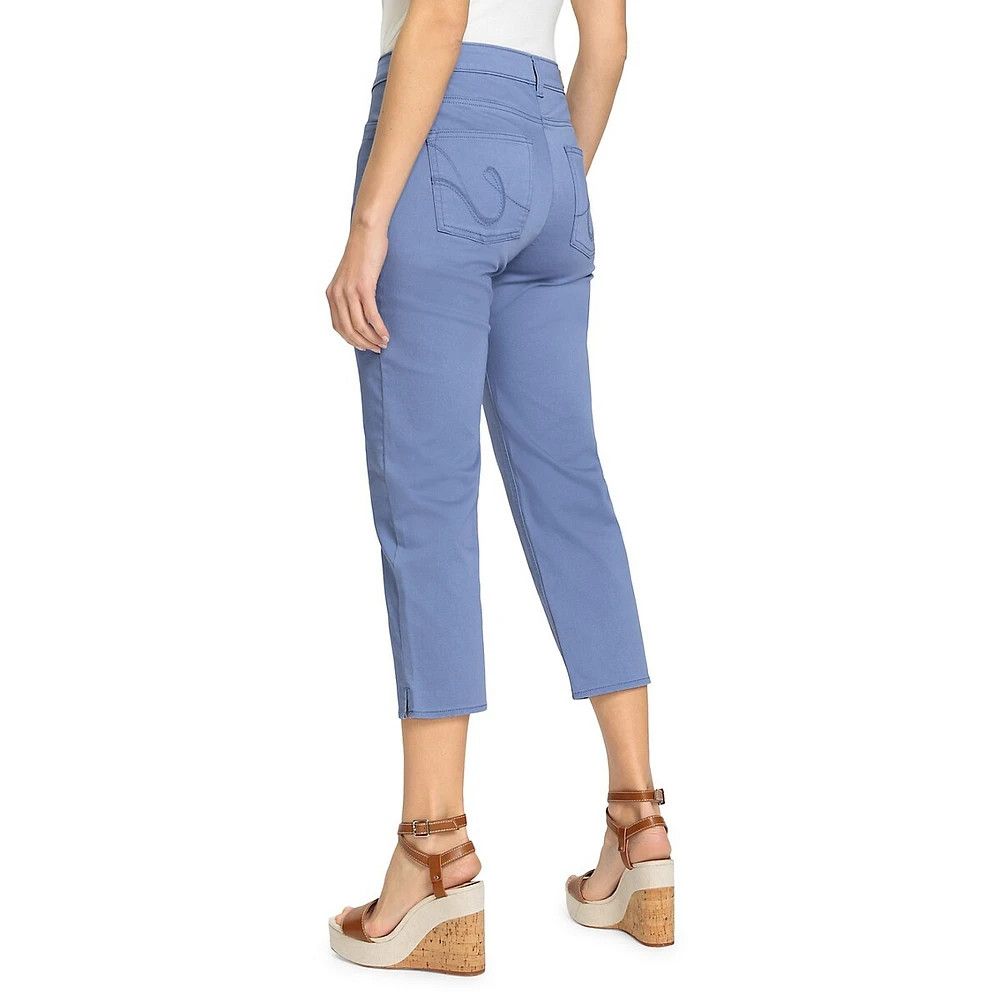 Mona-Fit Slim-Leg Capri Pants