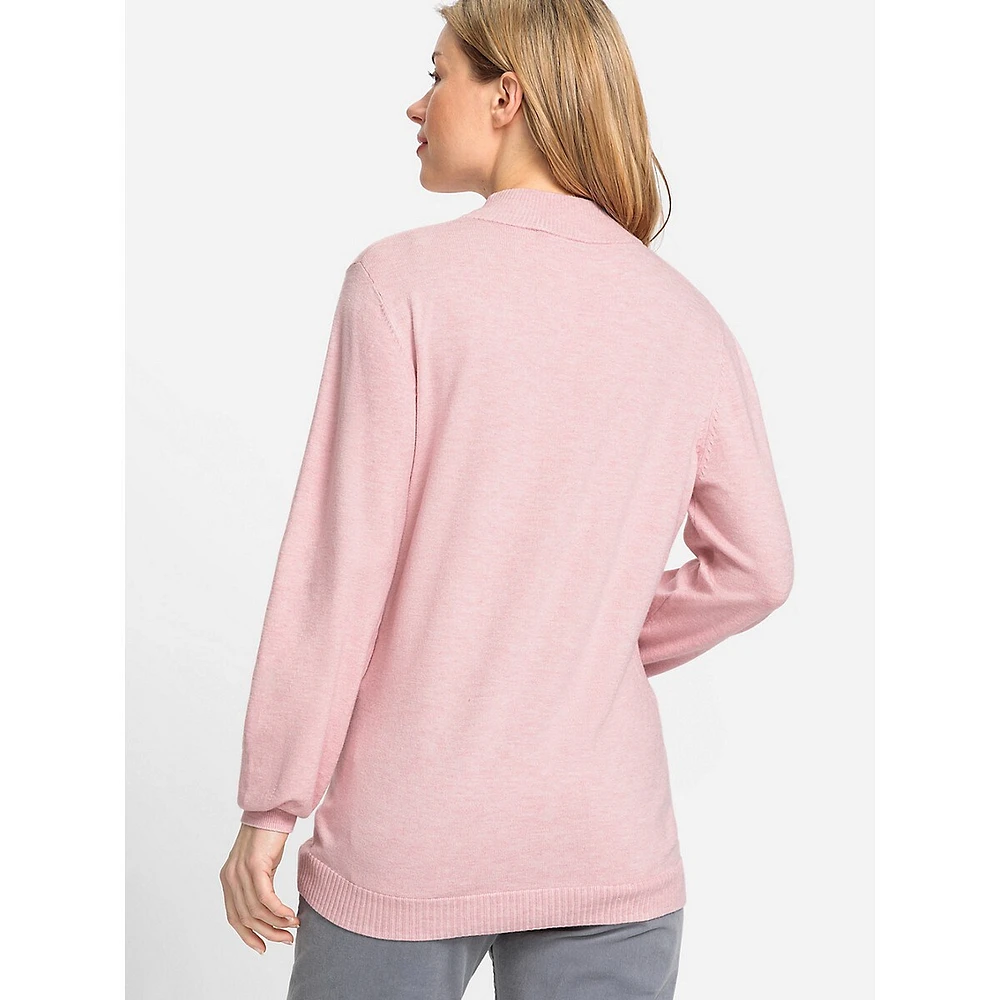 Classy Sport Mockneck Sweater