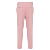 Cropped Straight-Leg Pants