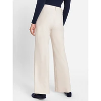 Wide-Leg Dress Pants