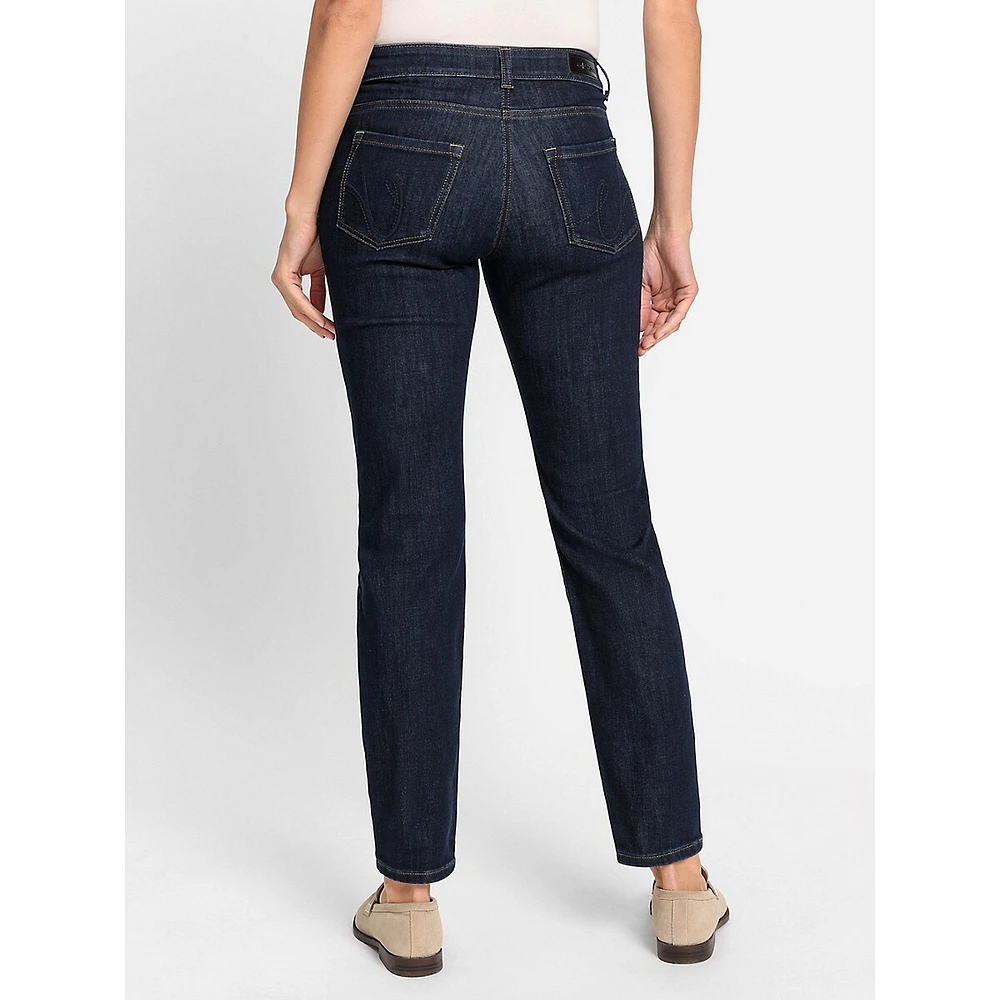 Dana Fit Slim-Leg Power Stretch Jeans