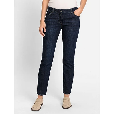 Dana Fit Slim-Leg Power Stretch Jeans