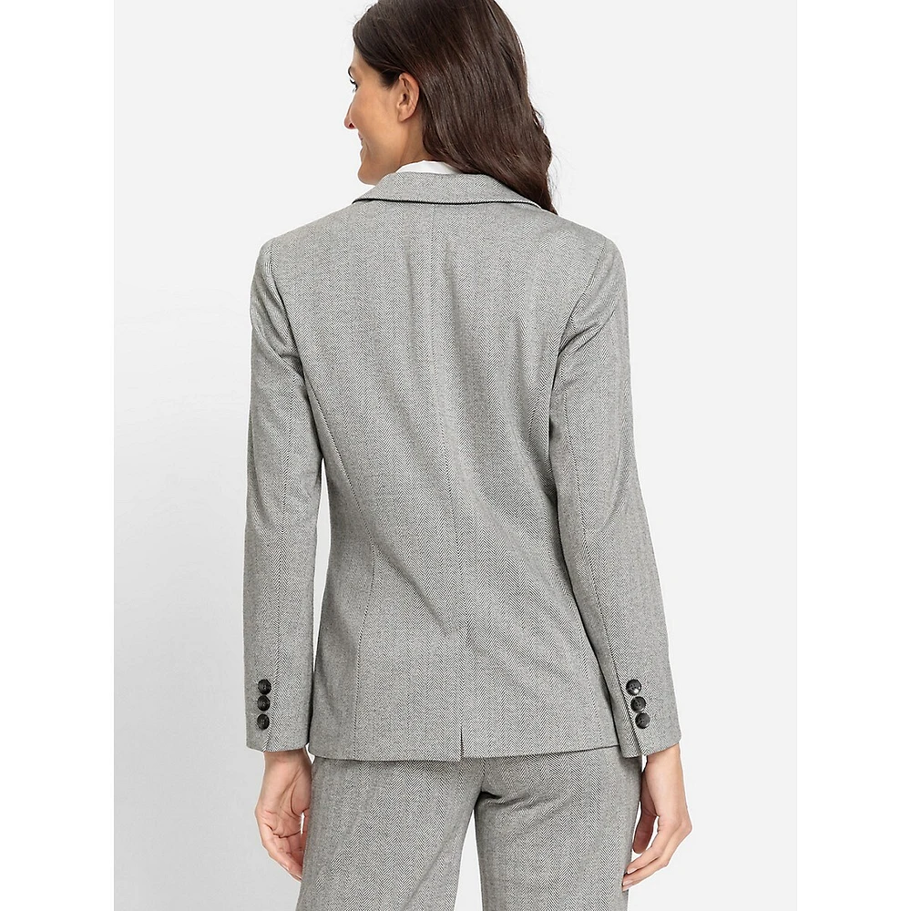 Herringbone Blazer