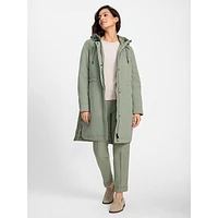 Water-Repellent Quilted Anorak