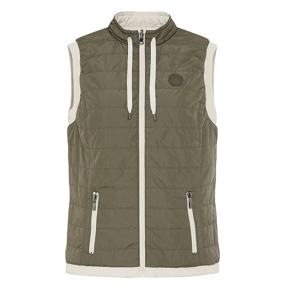 Pure Spirit 2-in-1 Reversible Quilted Vest