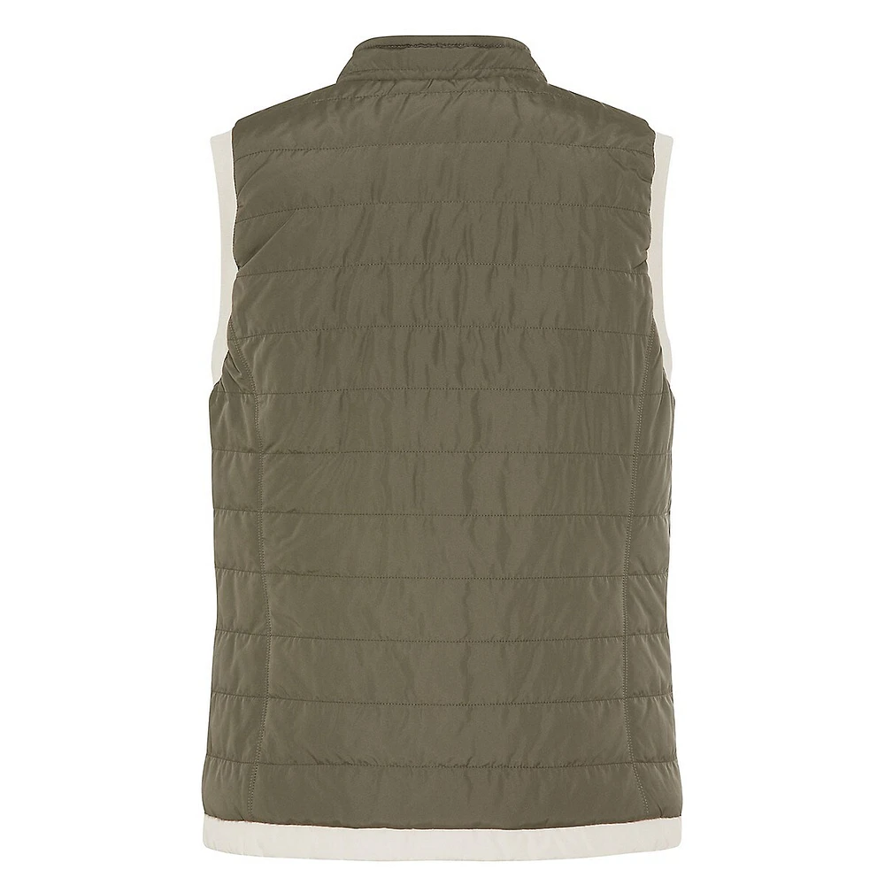 Pure Spirit 2-in-1 Reversible Quilted Vest