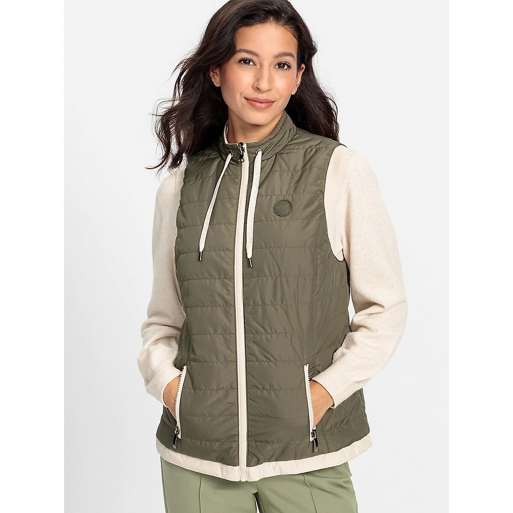 Pure Spirit 2-in-1 Reversible Quilted Vest