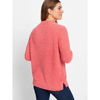 Teddy Fleece Turtleneck Sweater