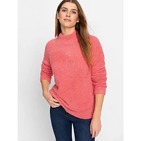 Teddy Fleece Turtleneck Sweater