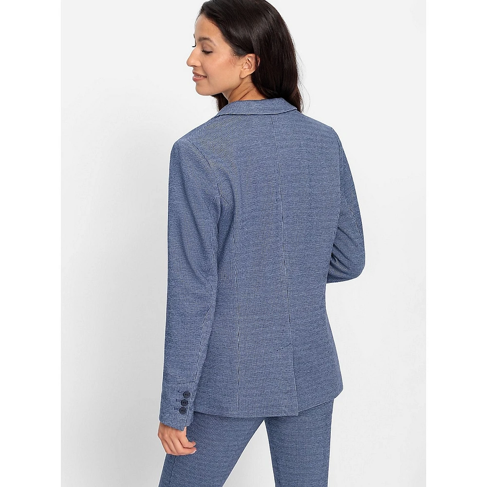 Tailored Puppytooth Blazer