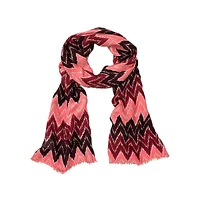 Chevron-Print Scarf