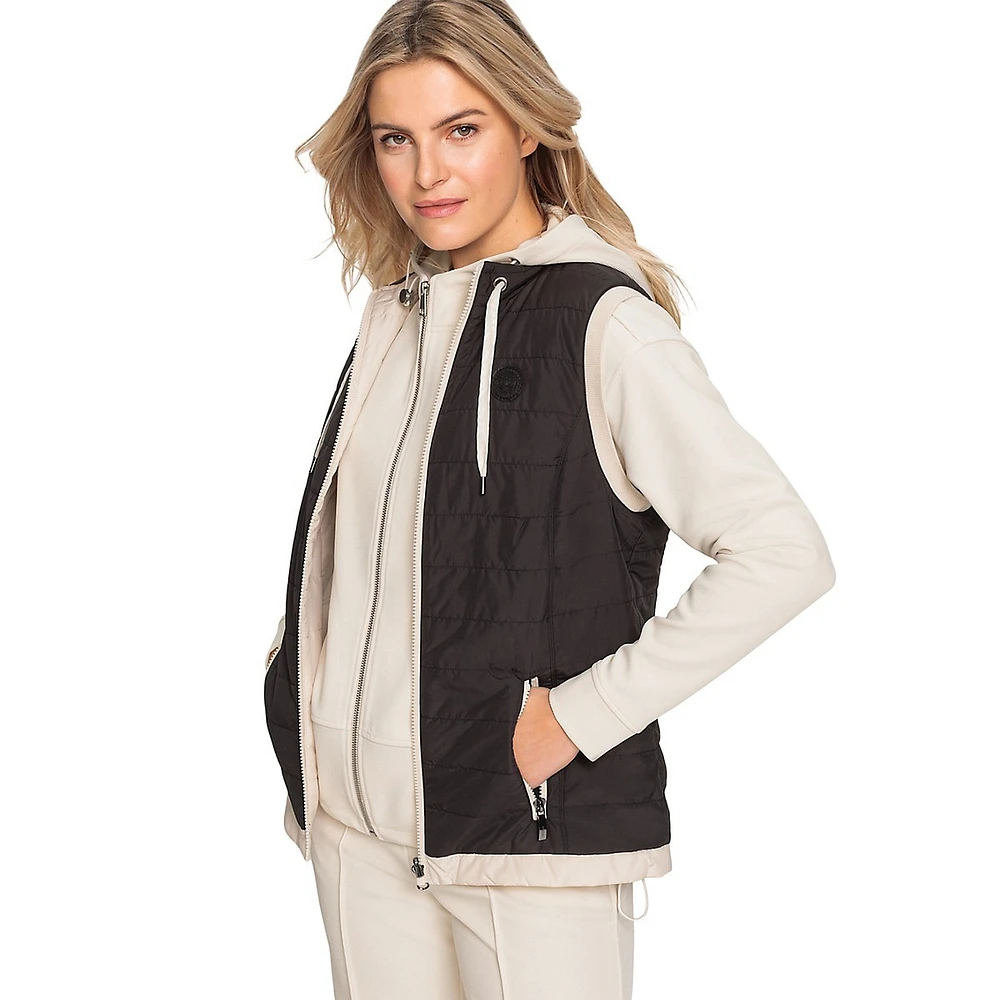 Pure Spirit 2-in-1 Reversible Quilted Vest