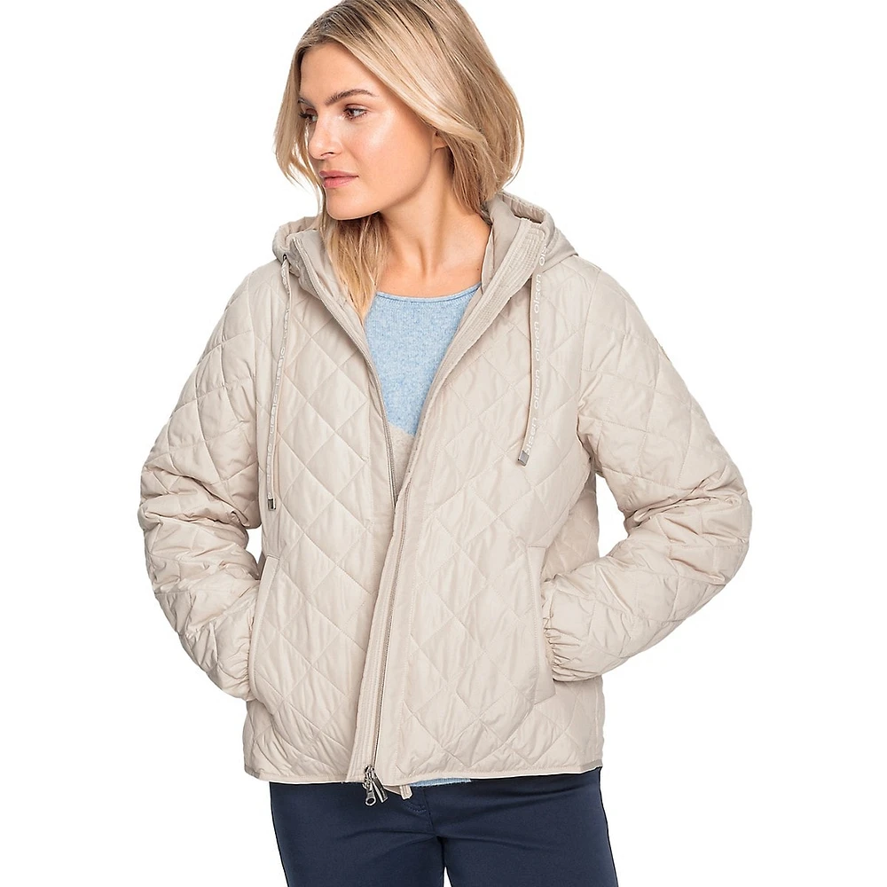 Diamond Quilted Jacket