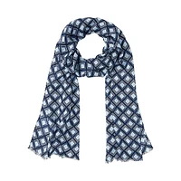 Diamond-Print Scarf