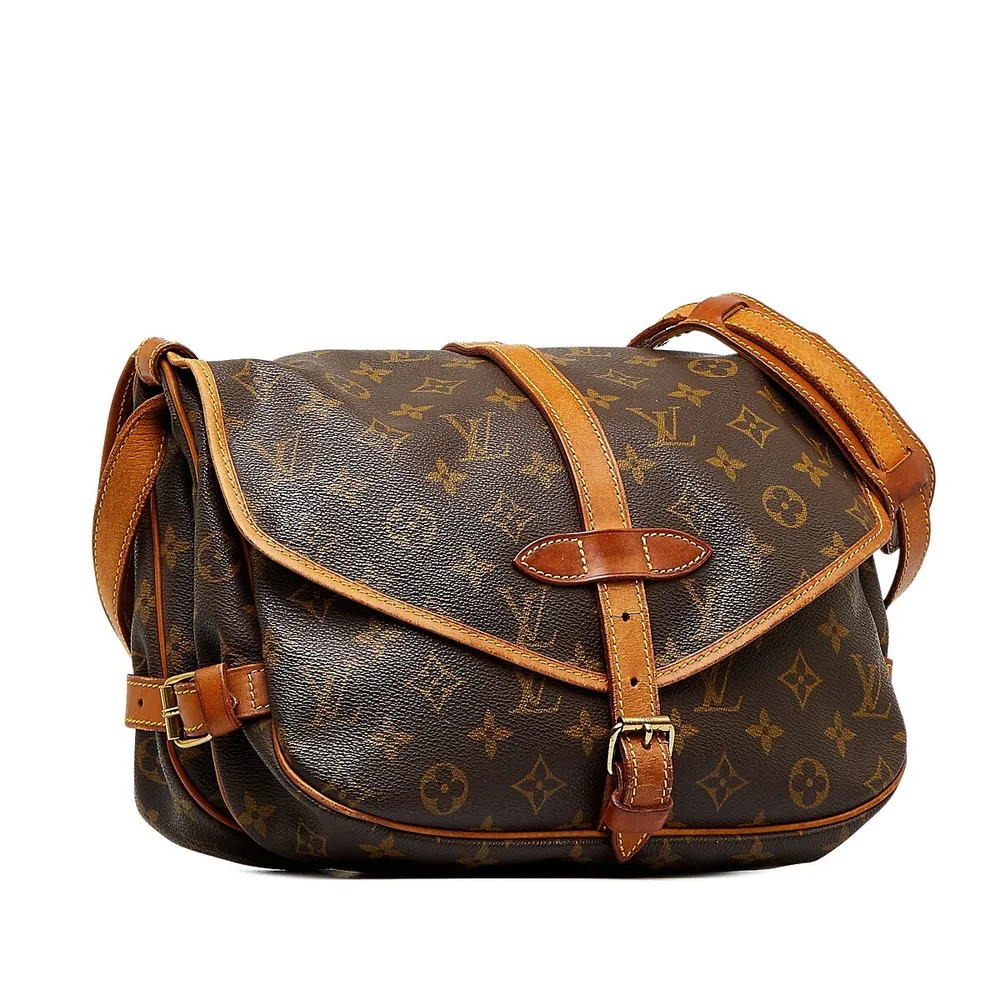 LOUIS VUITTON Saumur Monogram Crossbody Bag