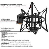 Condenser Spider Microphone Mks1-b Shockmount, Anti Vibration And Isolation