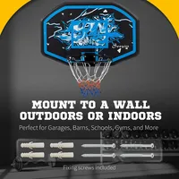 Wall Mounted Basketball Hoop For Outdoors And Indoors Use