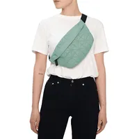 Vee Quilted Recycled Fanny Pack