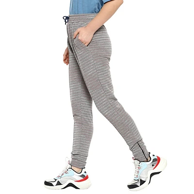 Women Stylish Striped Trackpant
