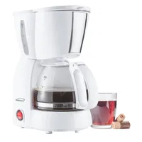 Brentwood Ts-213w 4 Cup Coffee Maker, White