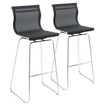 Mesh Barstools Set Of 2