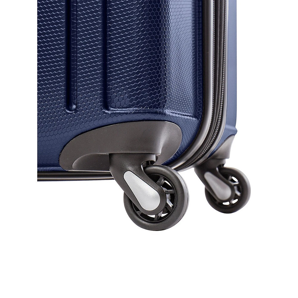 Air Fleet Luggage 26.5-Inch Medium Hardside Spinner Suitcase