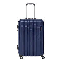 Air Fleet Luggage 26.5-Inch Medium Hardside Spinner Suitcase