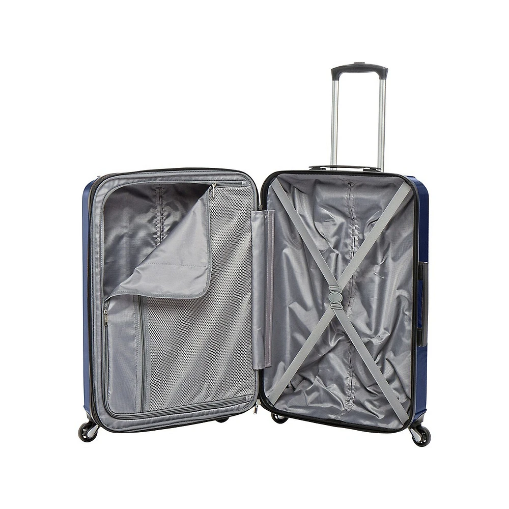 Air Fleet 30.35-Inch Large Expandable Spinner Suitcase