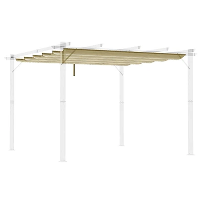 Replacement Canopy Cover For 9.8' X 13.1' Pergola Beige