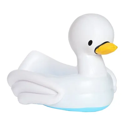 White Hot Inflatable Swan Bath Tub