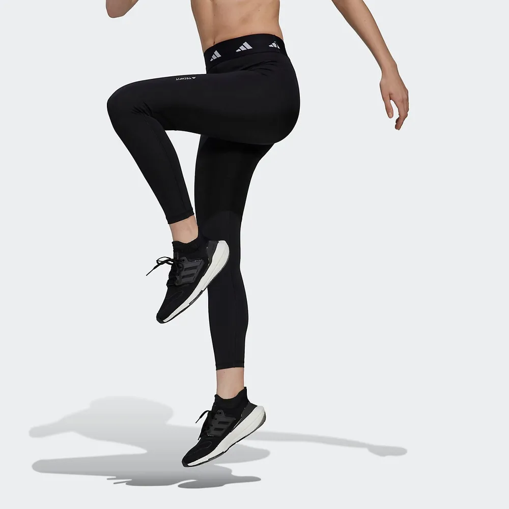 Adidas Training Techfit Crossover Leggings In Black for Women