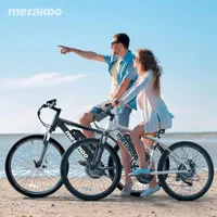 METAKOO Cybertrack 100 Electric Bike / Shimano 7 Speed Gears/ Range 50+ km / 350W BAFANG Motor & 32km/h(20MPH) Mountain Bike/ 10.4AH Removable Battery(48kms Range)