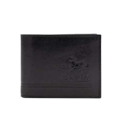 Trifold Leather Wallet Rfid Secure
