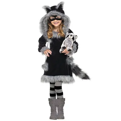 Sweet Raccoon Toddler Costume