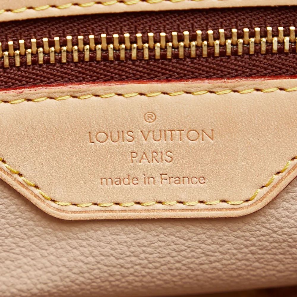 Louis Vuitton Monogram Canvas Petit Bucket Bag, Pre Loved