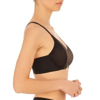 Natori Effect Side Support Unlined Underwire in Black