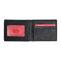 Leather Rfid Center-wing Wallet