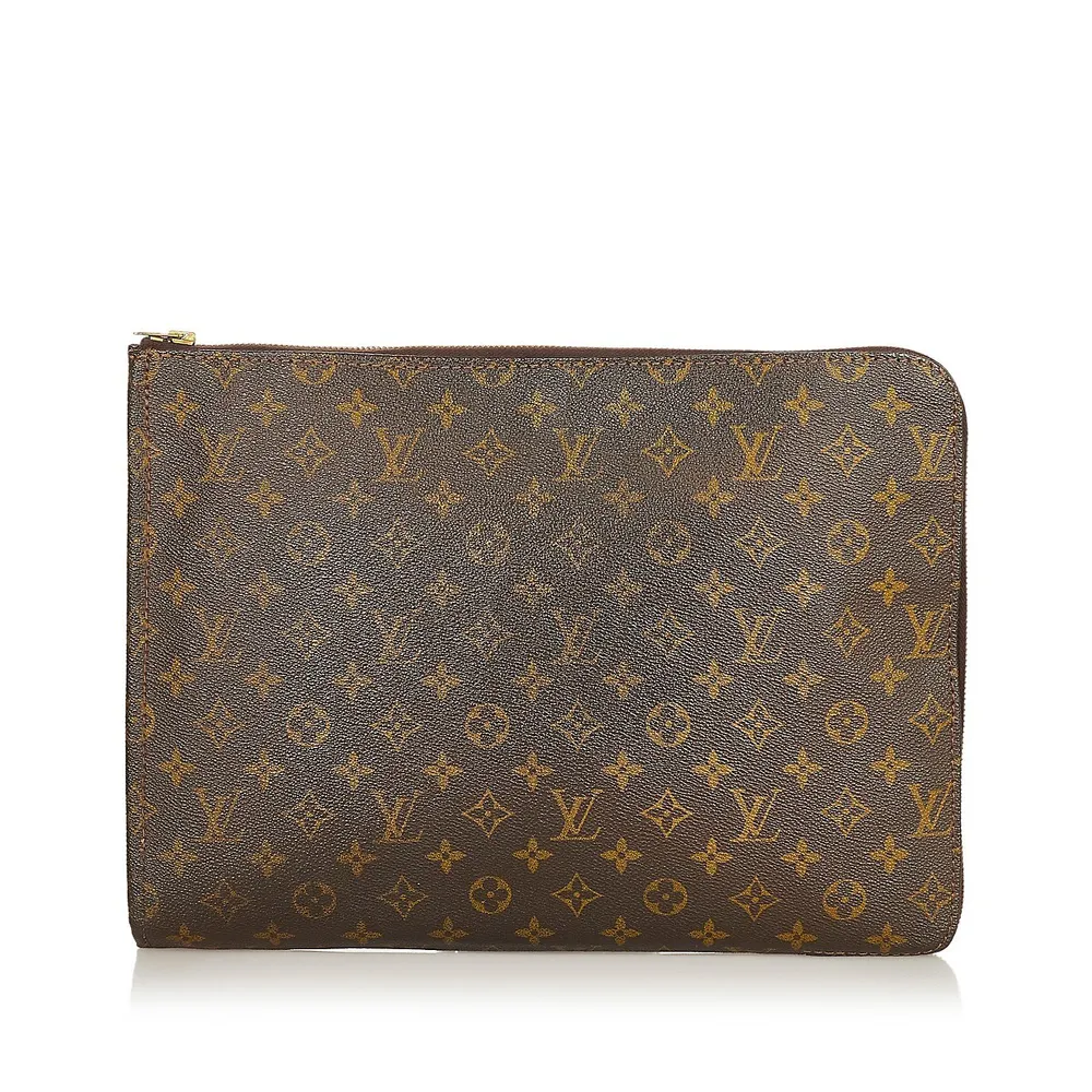 Pre-loved Louis Vuitton Vintage Document Bag Laptop Bag Monogram