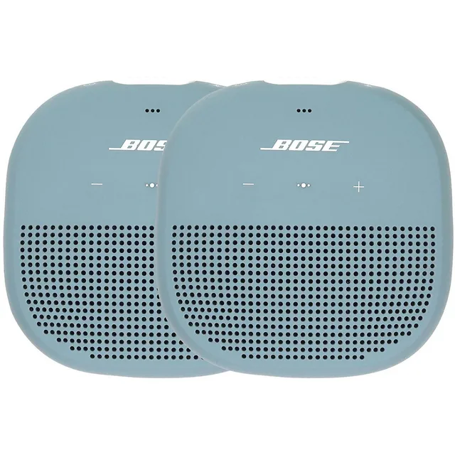 Bose 2x Soundlink Micro Bluetooth Speaker stone Blue   Galeries