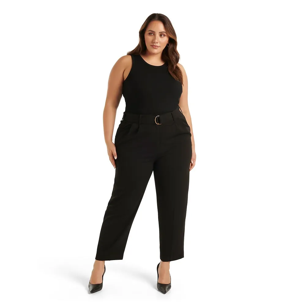 Maisy Curve Tapered Leg Pants Plus