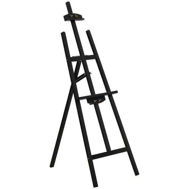 Black Metal Tabletop Frame Easel Stand