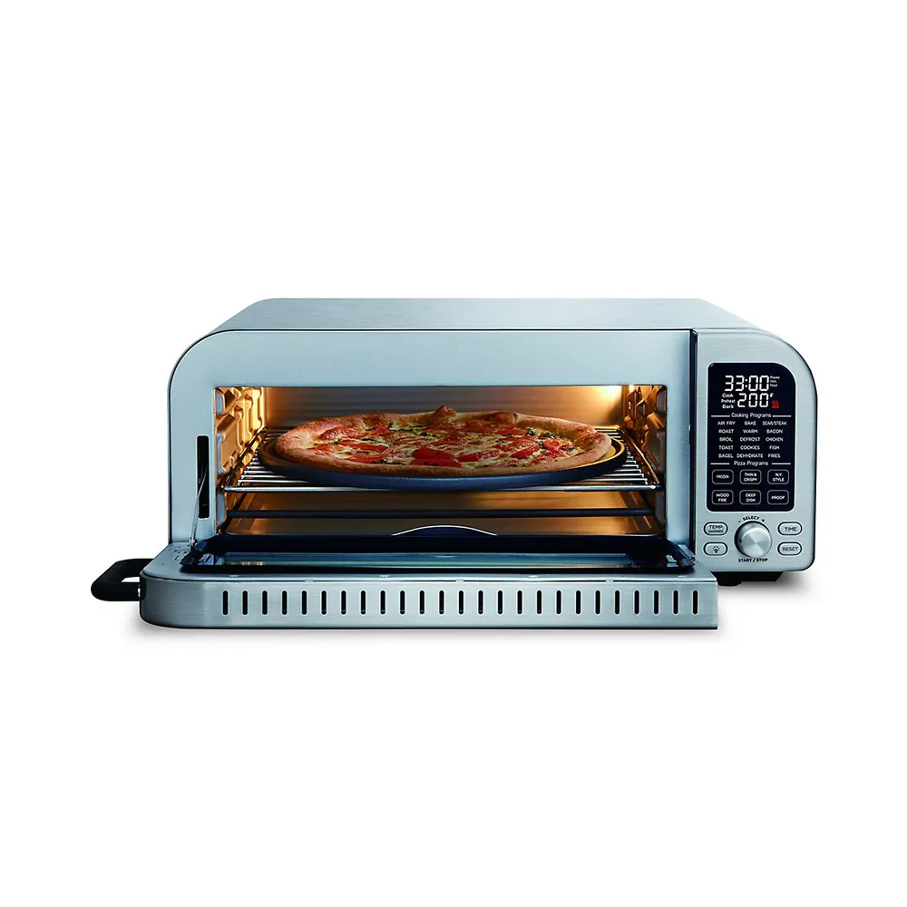 Pizzadesso Professional Pizza Oven, Air Fry, Dehydrator, 18 Liter Capacity, Stainless Steel