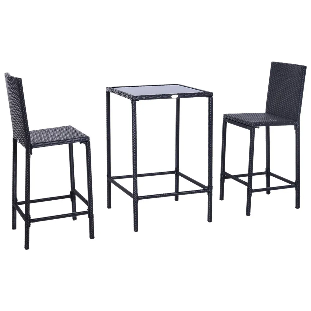 Tentbarstool Table Wicker Furniture
